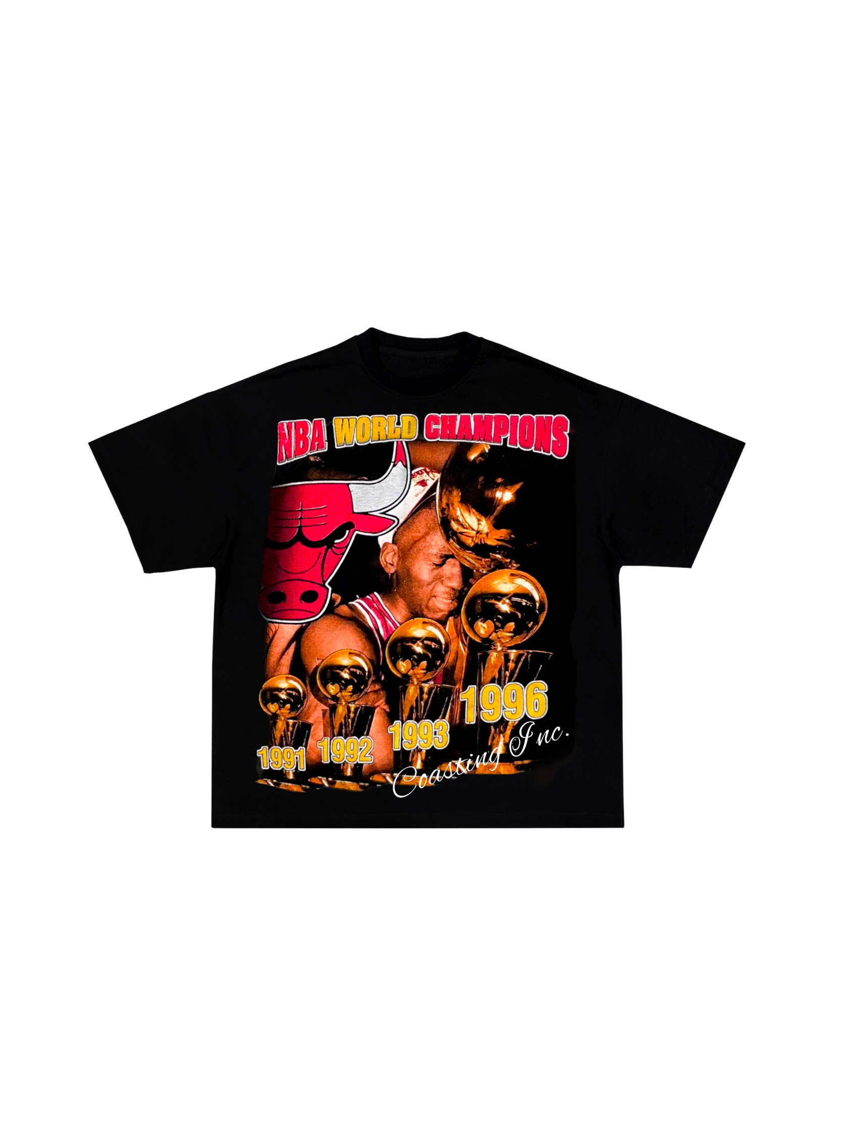 1996 Bulls Championship Tee â Coasting Incorporated